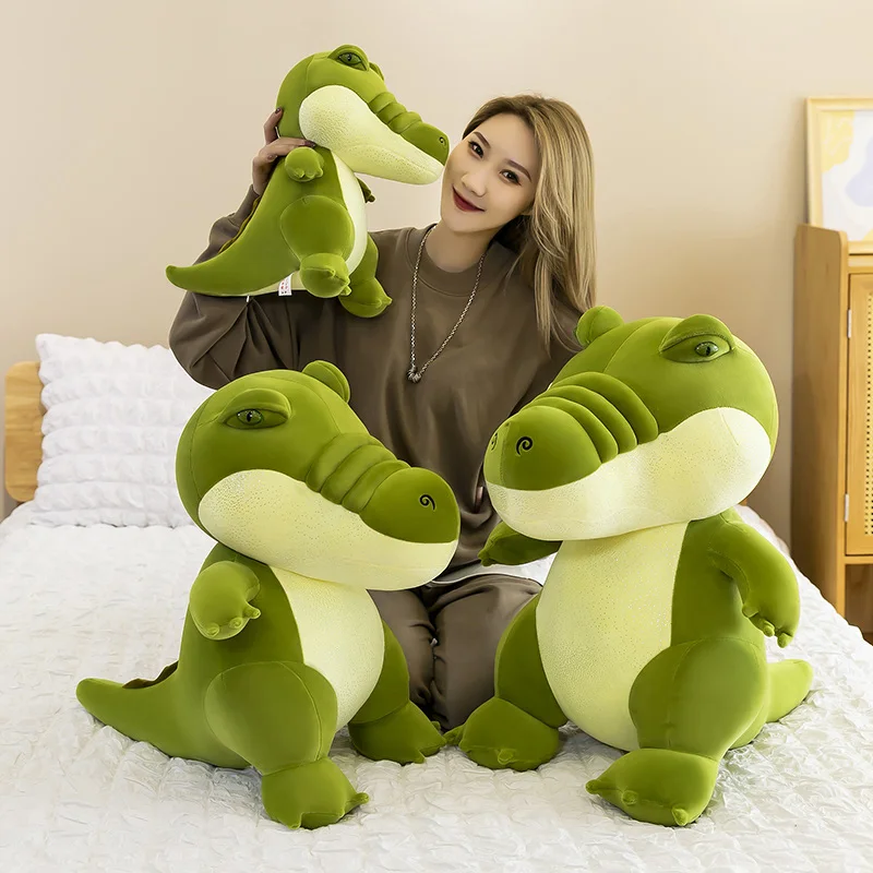37-65 cm Huggable Slatka Krokodil Pliš Plišane Igračke su Mekane Crtani Životinja Lutka Djevojka za Spavanje, Jastuk Za Malu Djecu Poklon Za Rođendan Slika 3