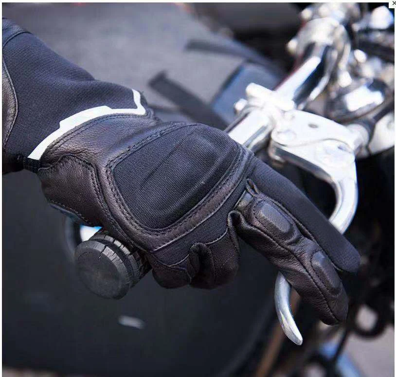 Besplatna dostava Vrhovi H2O Tople Zimske Kožne Rukavice Motokros Motocikl MTB Biciklizam Bicikl Vodootporne Rukavice Slika 0