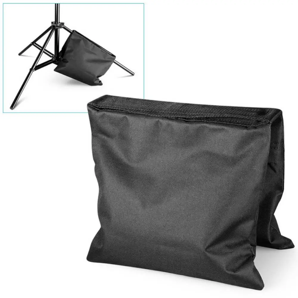 Crne vreće s pijeskom za fotografije se koriste za pozadinu podmetače za pozadinu, konzole svjetlosti stativi za foto-studio, сверхмощного vreća s pijeskom! Slika 1