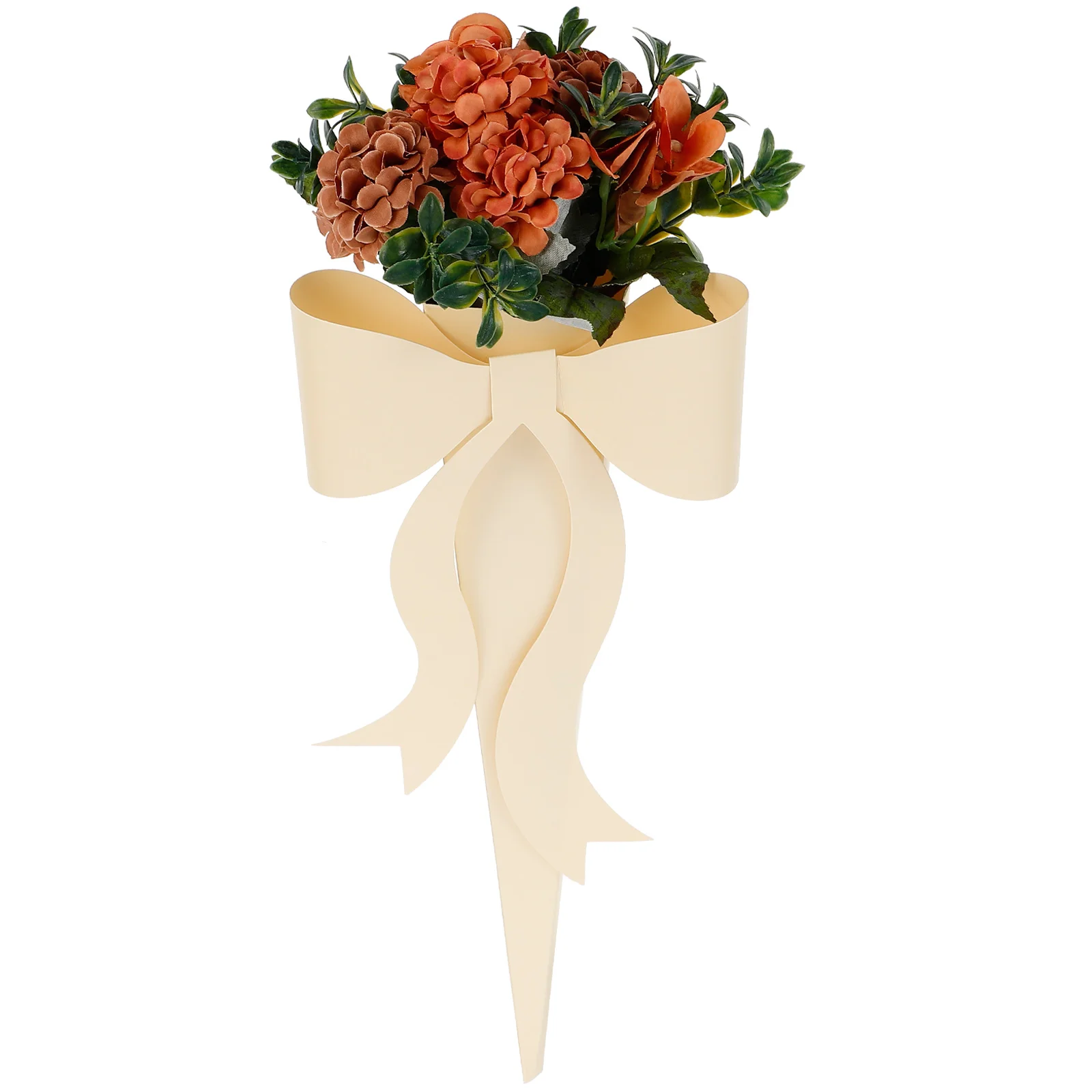 Cvijet Cvijet Cvijet Torbe Poklon Materijal Cvjećar Kutija Za Pakiranje Luk Torba Papir Za Pakiranje, Ambalaža Diy Papirnatu Vrećicu Torbica Svježe Korist Slika 0