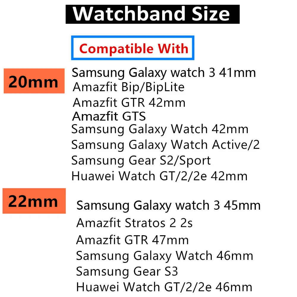 Silikon remen za Galaxy watch Active 2 44 mm 40 mm/3 45 mm 41 mm/46 mm/42 mm Samsung Gear s3 narukvica Huawei watch GT 2 2e pro Remen Slika 5