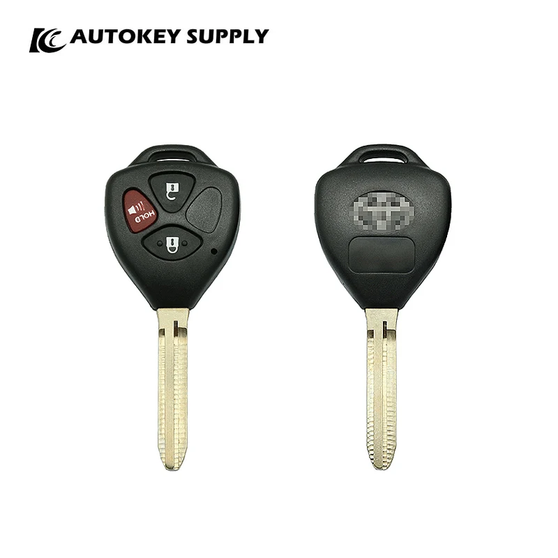 Za Toyotu 3 Tipke Daljinskog ključa Shell Blade Autokeysupply AKTYS206 Slika 0