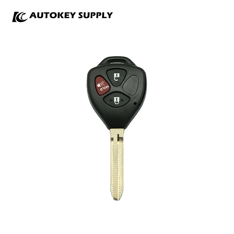 Za Toyotu 3 Tipke Daljinskog ključa Shell Blade Autokeysupply AKTYS206 Slika 1