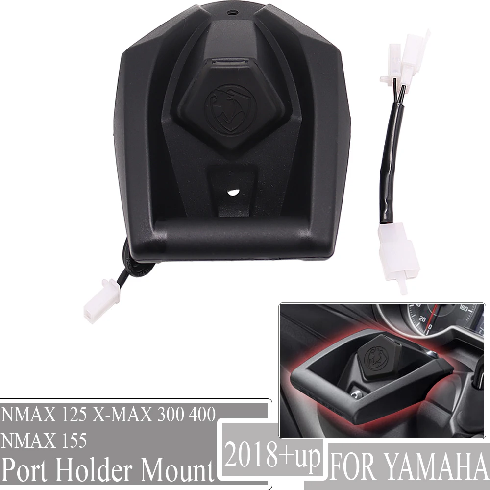 ZA YAMAHA XMAX NMAX 125 X-MAX 300 400 N-MAX 155 Motocikl Telefon GPS Navigaciju Nosač Bežični USB Priključak Za Punjenje Držač za Pričvršćenje Slika 0
