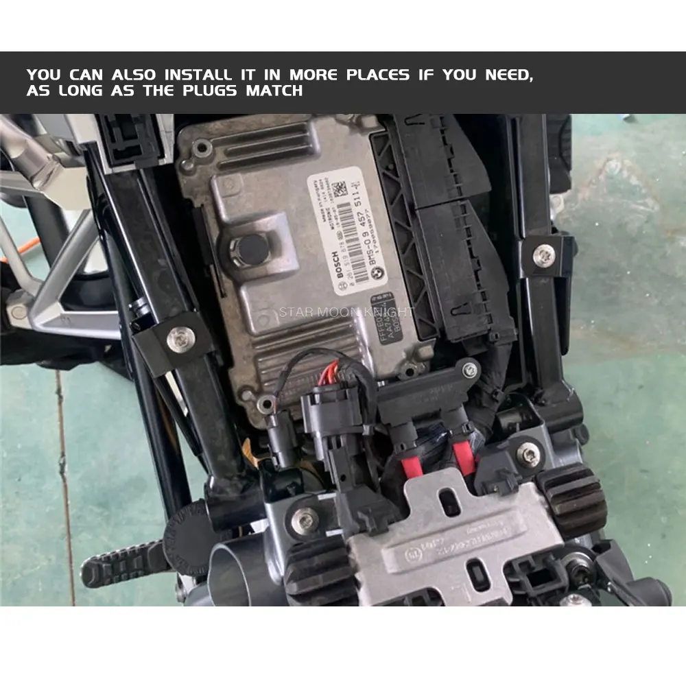 Быстроразъемный Kabelski Komplet Cijev Utora Шунтирующей Lanca Adapter Za BMW R1200GS R1250GS R 1200 1250 R RS RT R18 RnineT Slika 4